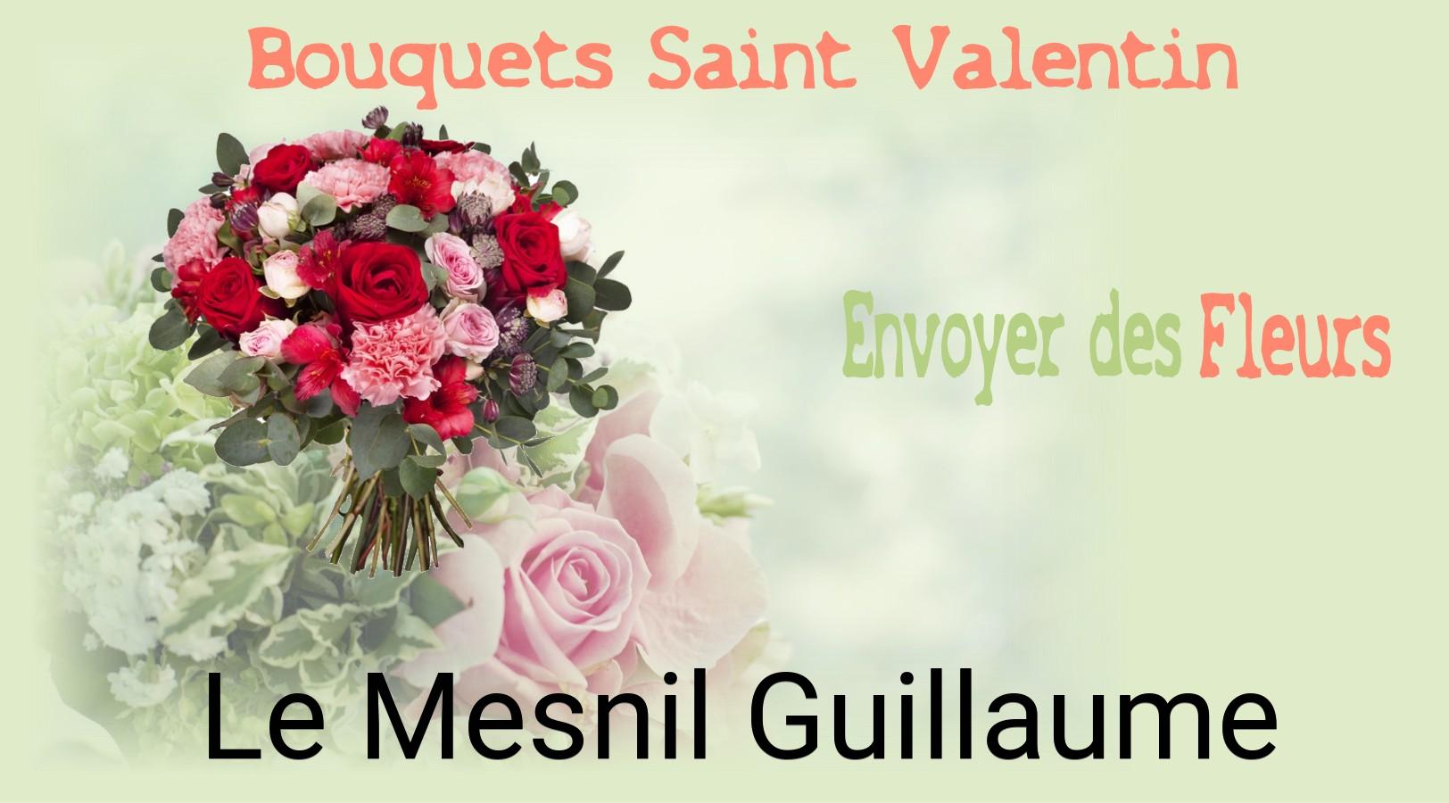 Roses de Saint-Valentin livrées à Le Mesnil-Guillaume